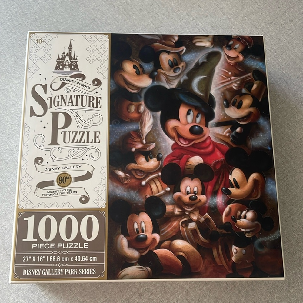 Disney parks 90th Mickey mouse puzzle
